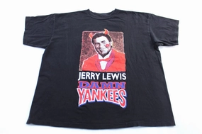 Breathable Flex Fit Workout 90's Jerry Lewis Damn Yankees T-Shirt