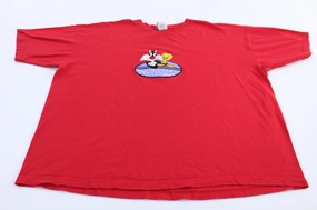 90's Looney Tunes Sylvester & Tweety Graphic T-shirt HighThreadCount Comfy Vibes