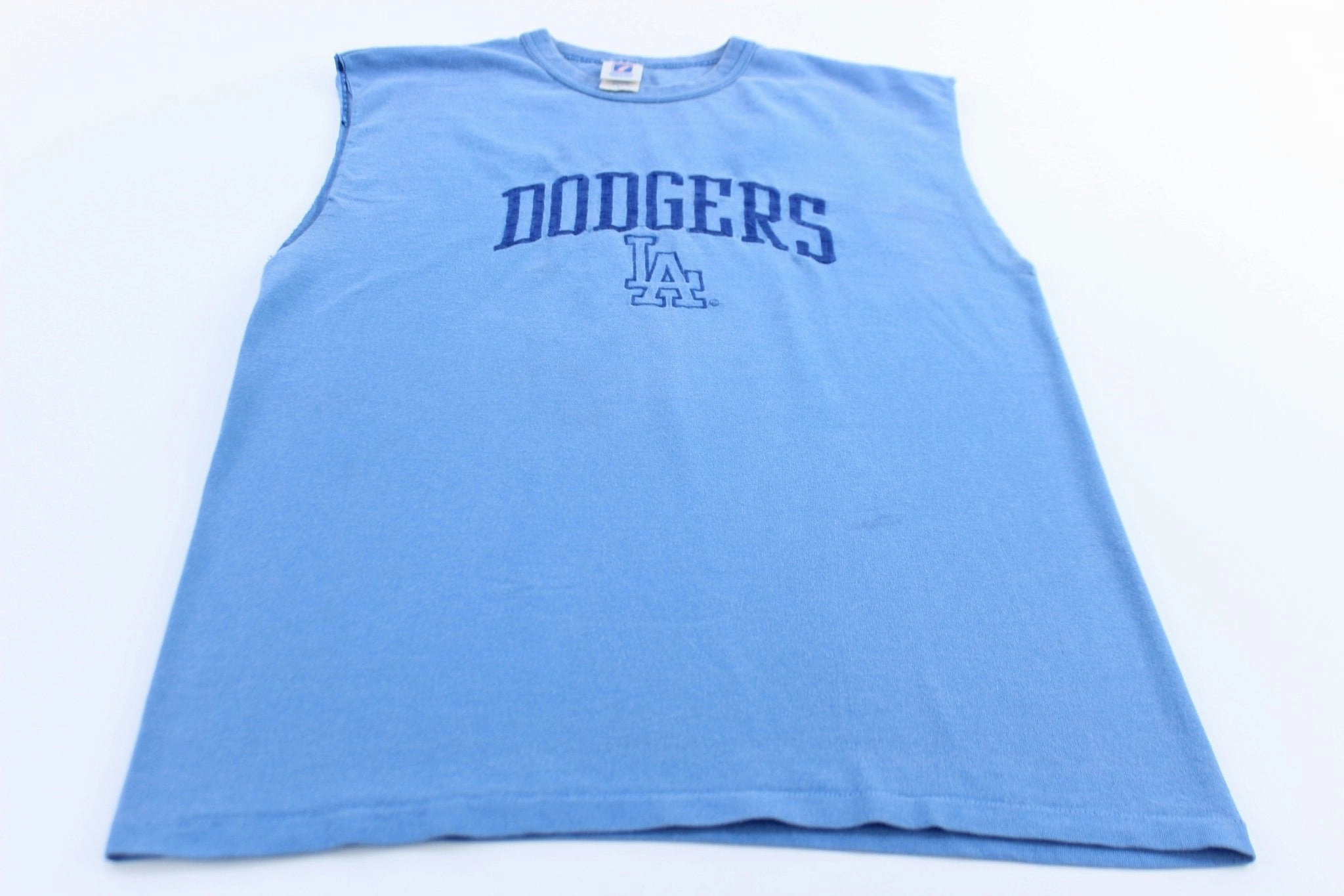 Urban Fit 90's Los Angeles Dodgers Baseball Logo 7 Tank Top
