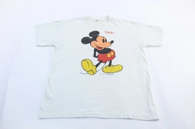 90's Mickey Mouse Florida T-Shirt Midweight Knit