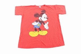 LowImpactDye Comfort Fit Design 90's Mickey Mouse Graphic T-Shirt
