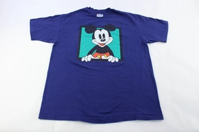 90's Mickey Mouse Portrait T-Shirt Relaxed fit wear
