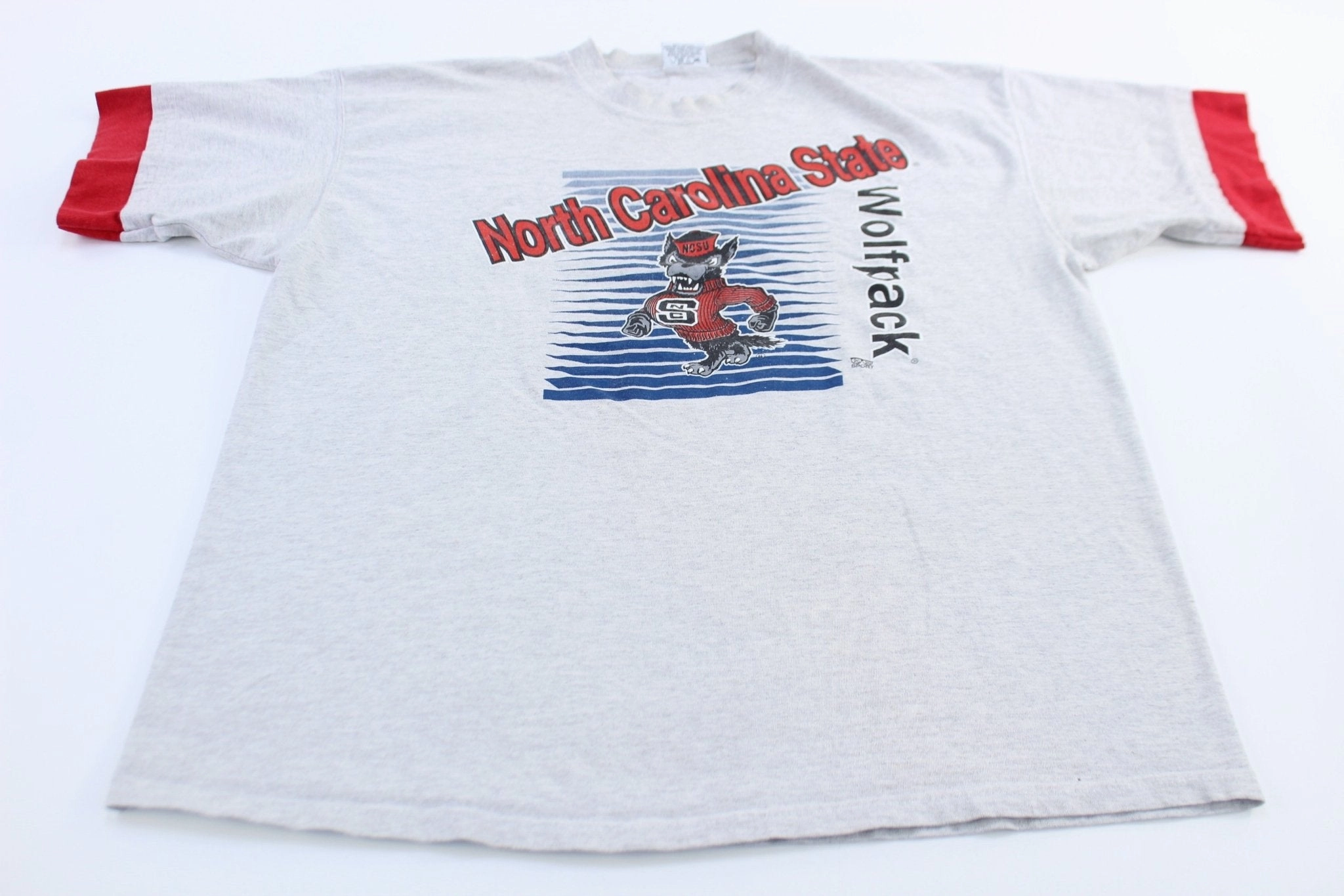 90's North Carolina State University Wolf Pack T-Shirt Comfy Choice Kids playfulness