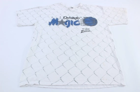 Work efficiency 90's Orlando Magic Basketball All Over Print T-Shirt