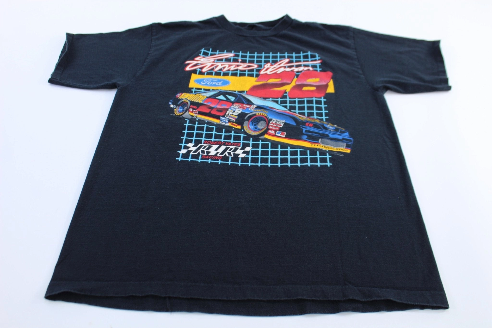 college Feminine Appeal 90's Robert Yates Racing Ernie Irvan Nascar T-Shirt