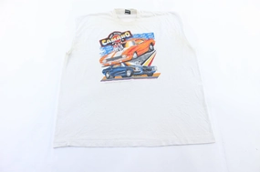 90's Street Machine Camaro Graphic Tank Top Abrasion Resistant Surface