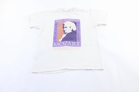 90's Wolfgang Amadeus Mozart 200th Anniversary Graphic T-Shirt Quality Comfort