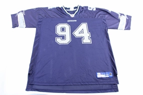 Reebok Logo Dallas Cowboys DeMarcus Ware Football Jersey Breeze Control Sweat Zone