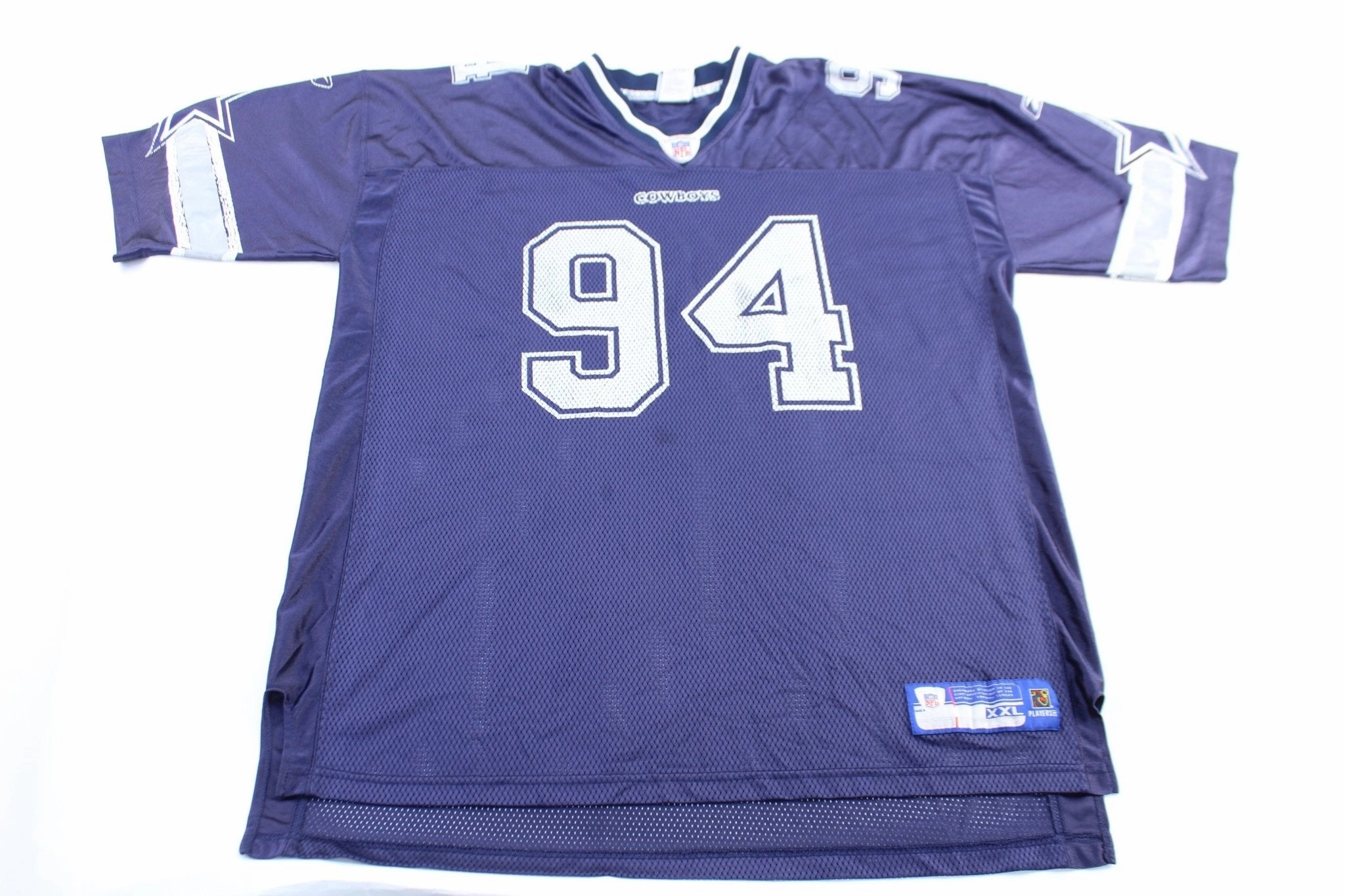 Reebok Logo Dallas Cowboys DeMarcus Ware Football Jersey Breeze Control Sweat Zone