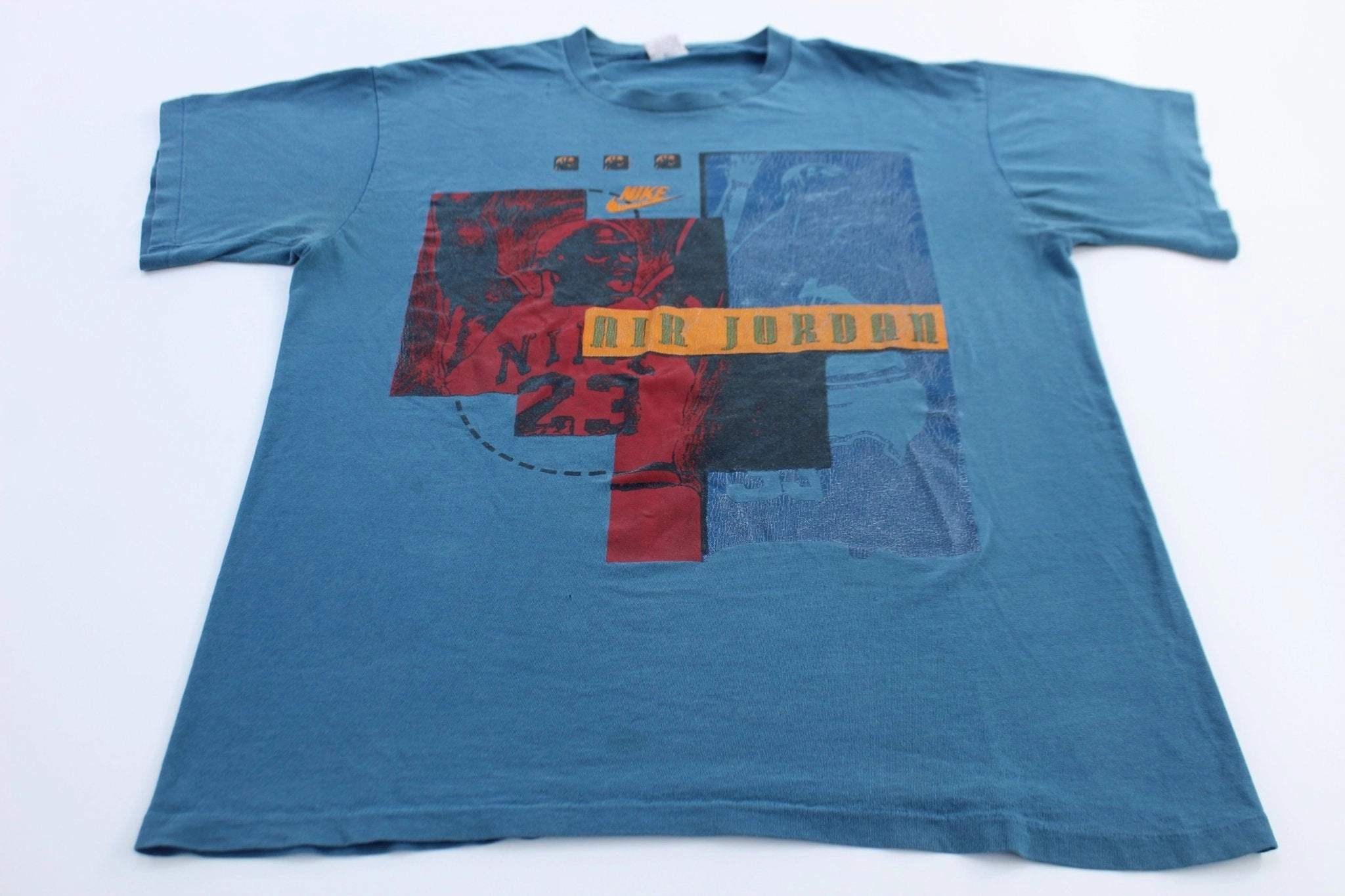 90's Nike Logo Michael Jordan Basketball Graphic T-Shirt Comfortable All Day Wear AllWeatherComfort