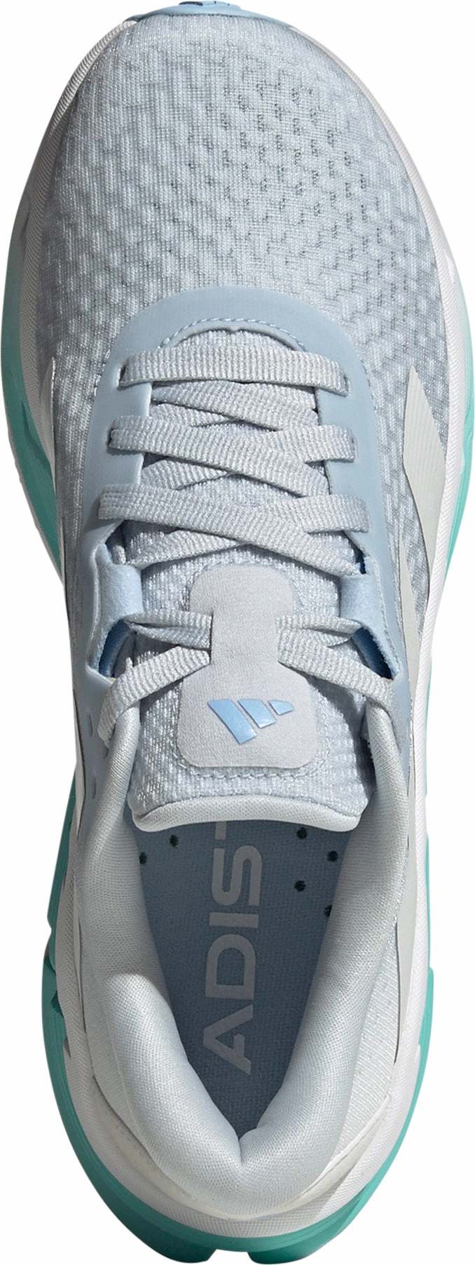 Reinforced Heel Collar Enhanced Toe Protection adidas Adistar 3.0 Womens Running Shoes - Blue