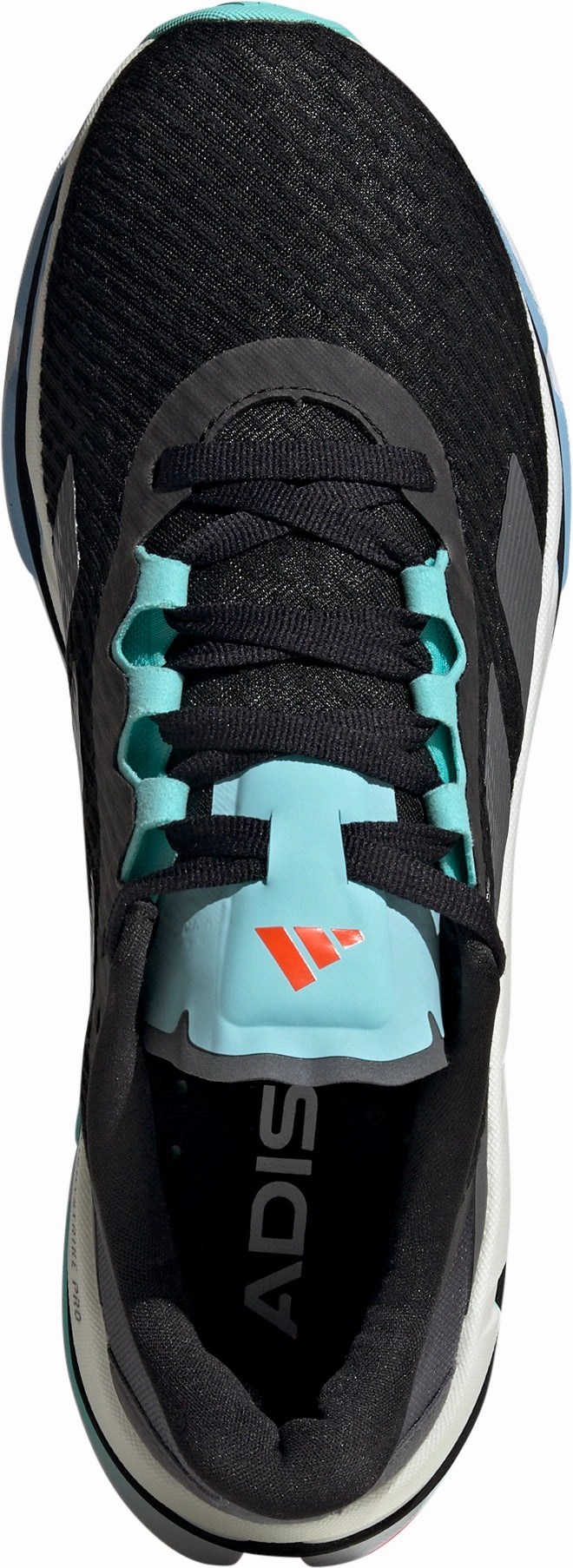 adidas Adistar BYD Mens Running Shoes - Black night runs Foot Shaping Midsole