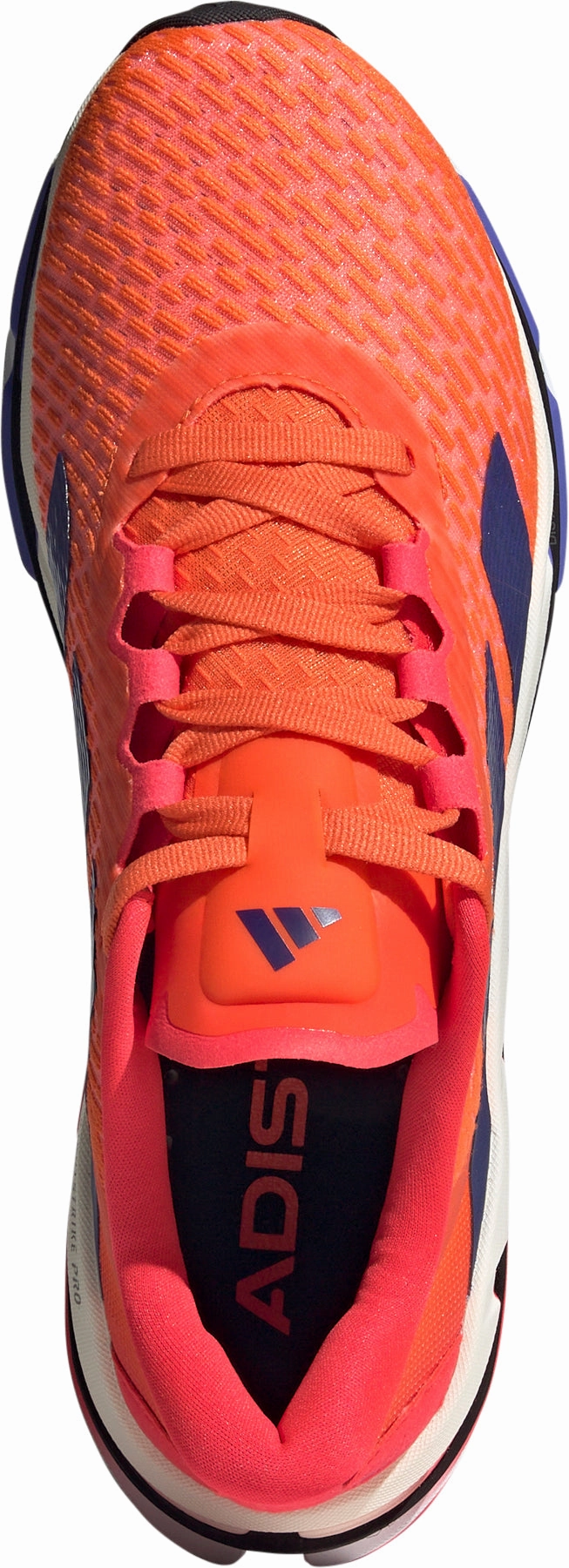 adidas Adistar BYD Mens Running Shoes - Orange Arch support Speed - improving