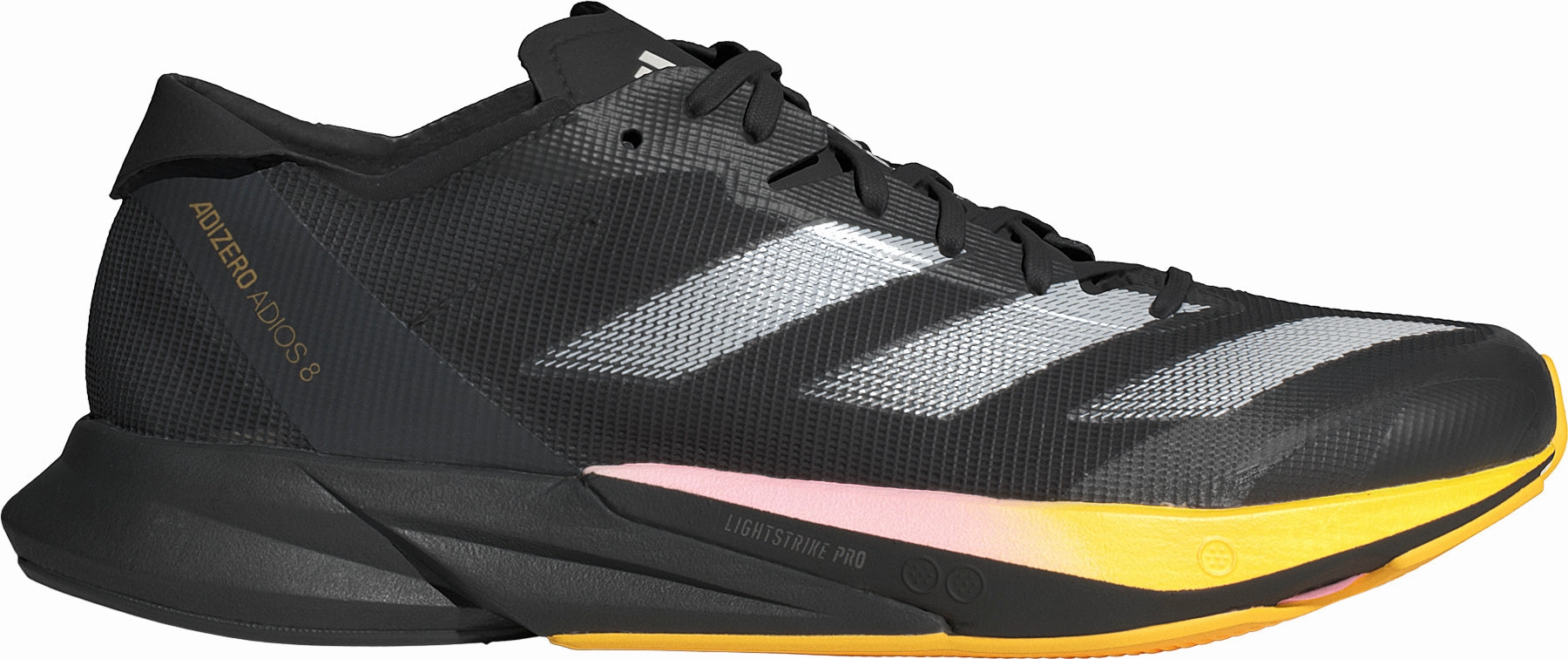 Versatility adidas Adizero Adios 8 Womens Running Shoes - Black