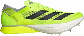 adidas Adizero Avanti Running Spikes - Yellow futuristic - design shoes