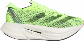 adidas Adizero Prime X 2.0 Strung Running Shoes - Yellow lycra - upper shoes Breathable Ventilation