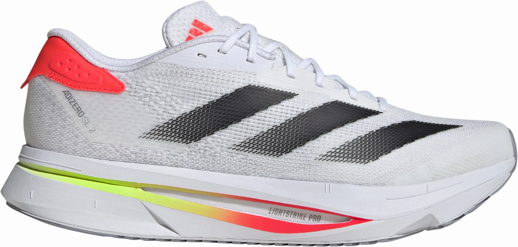 adidas Adizero SL 2 Mens Running Shoes - White Responsive ride