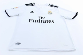 Adidas Embroidered Logo Real Madrid Cristiano Ronaldo #7 Soccer Jersey Focused Cut Sporty Layers