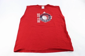 Adidas Logo Boston Red Sox Tank Top Odor Control Treatment