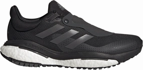 adidas Solar Glide 5 GORE-TEX Mens Running Shoes - Black lightweight foam running with a Velcro closure