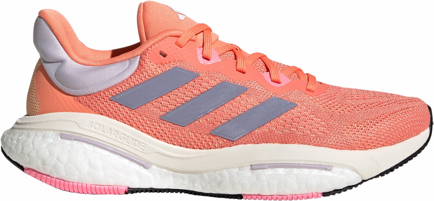 adidas SolarGlide 6 Womens Running Shoes - Orange functional running shoes