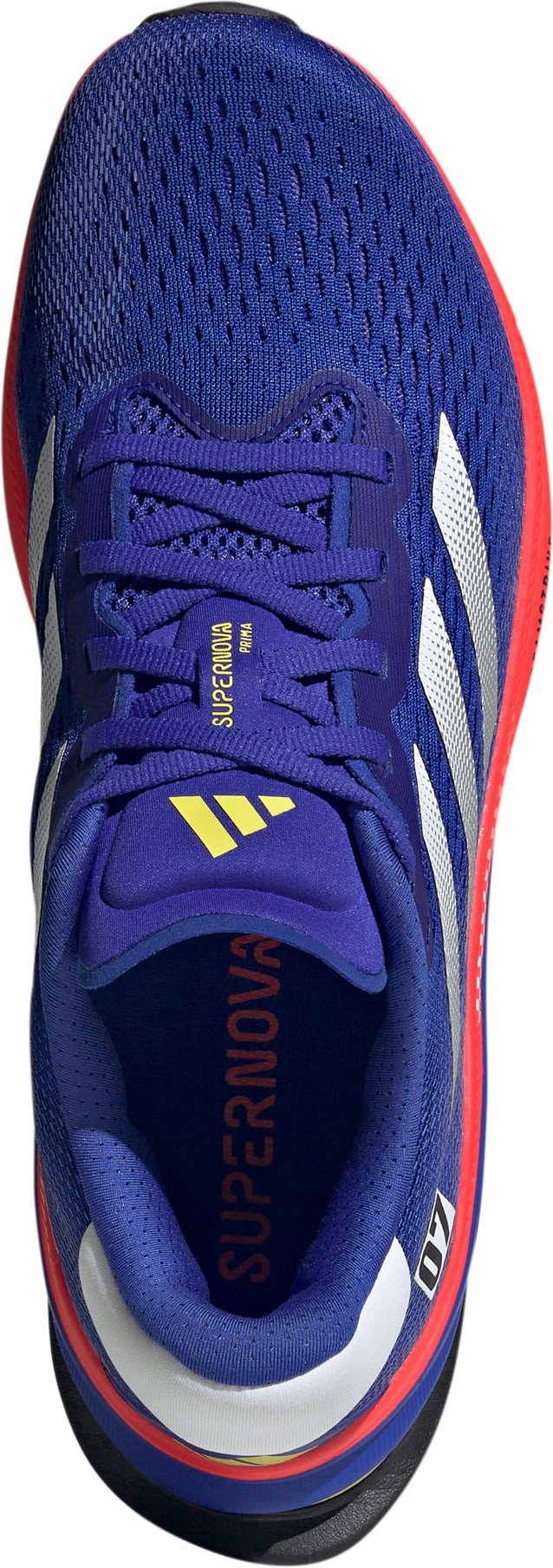 adidas Supernova Prima Mens Running Shoes - Blue Reflective - details Responsive Foot Strike