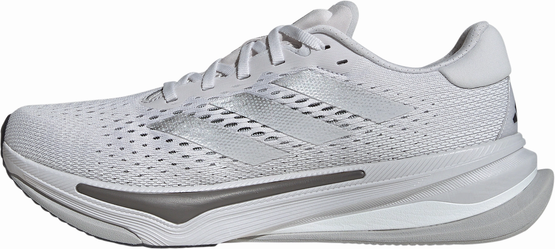 Asymmetric Heel Collar sprinter's shoe preference adidas Supernova Prima Mens Running Shoes - Grey