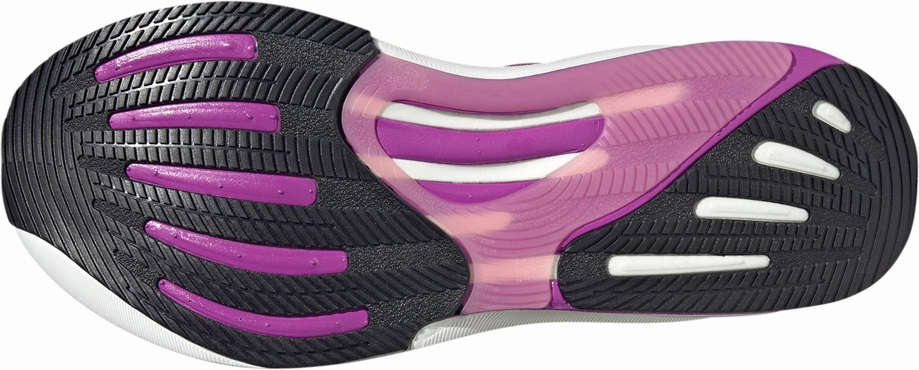 Internal Heel Counter velcro - design shoes adidas Supernova Rise 2 Womens Running Shoes - Pink