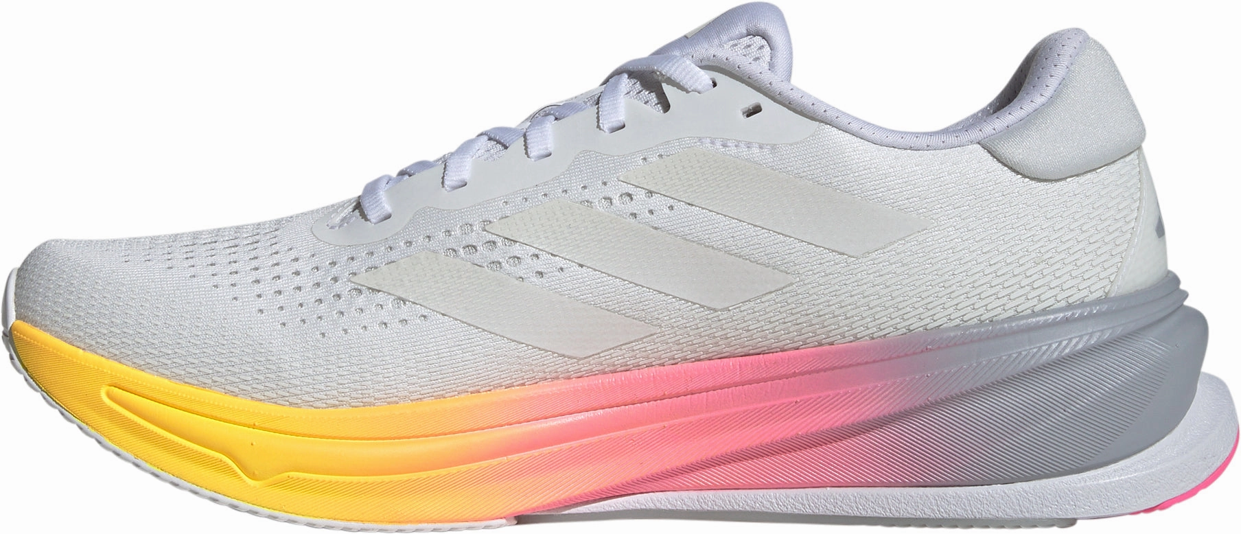 adidas Supernova Rise Mens Running Shoes - White low - mileage shoe performance