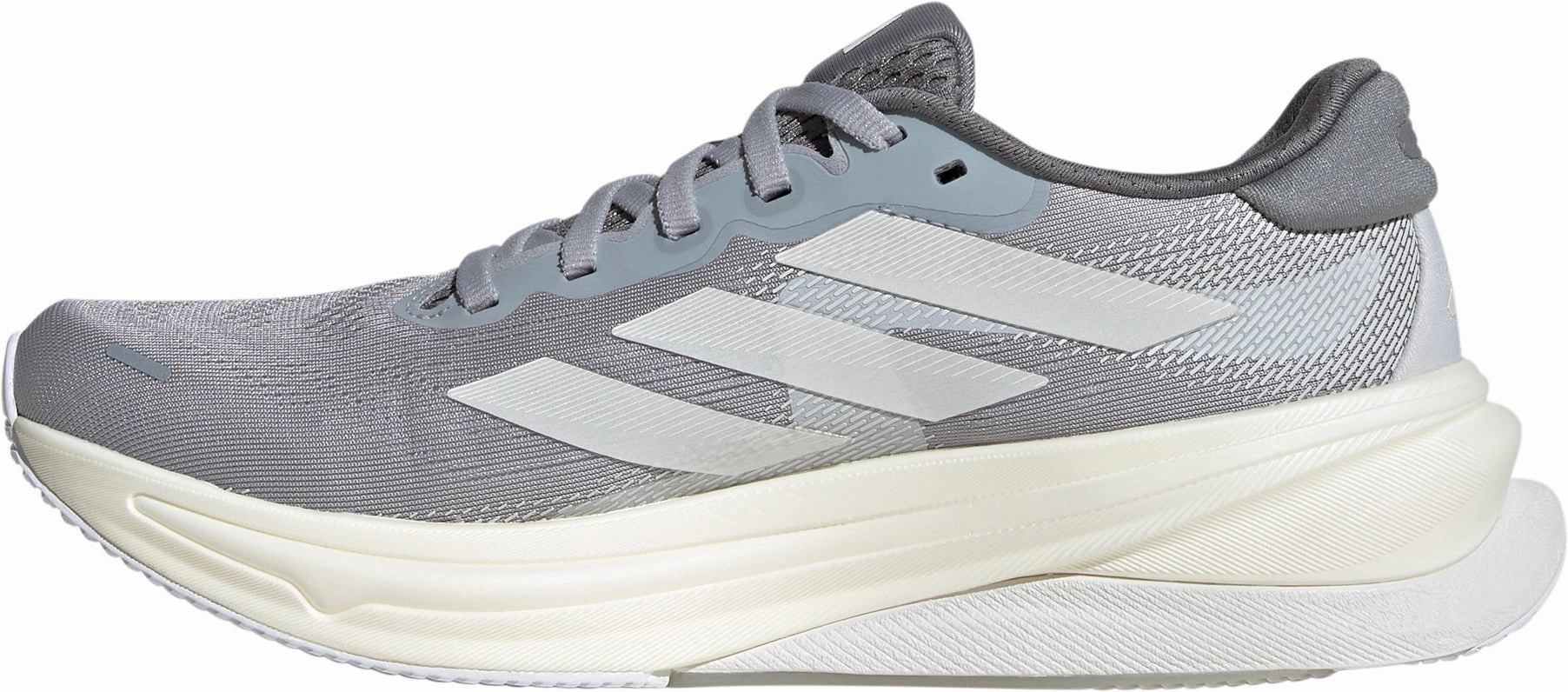 adidas Supernova Solution 2 Womens Running Shoes - Grey Seamless Internal Sock Event