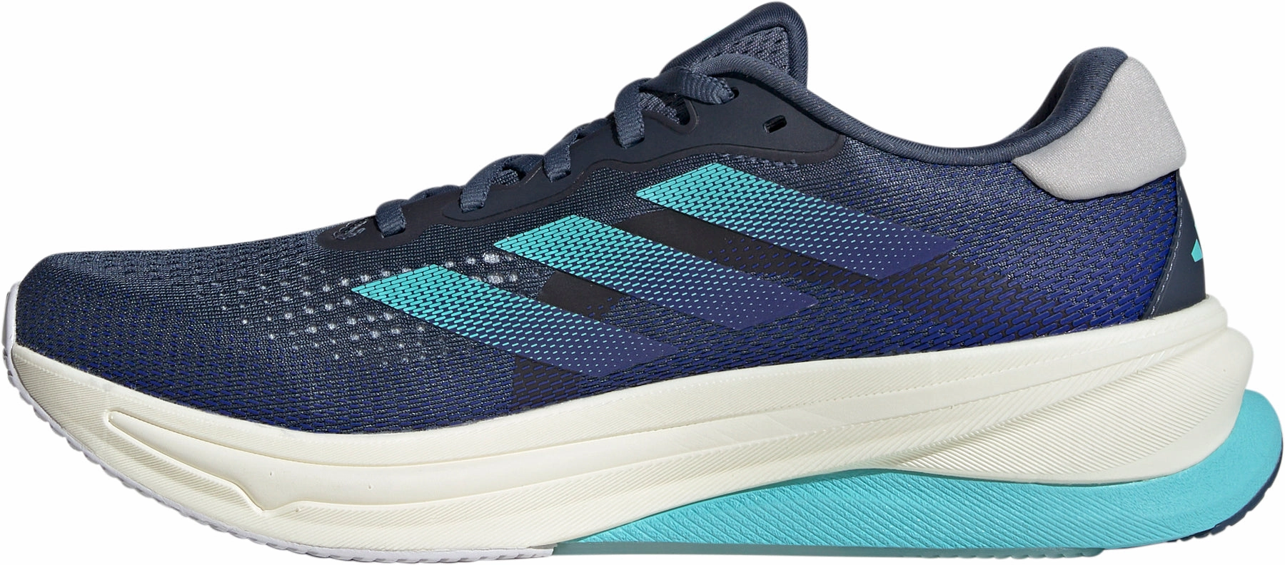 Foot Shaping Last adidas Supernova Solution Mens Running Shoes - Blue