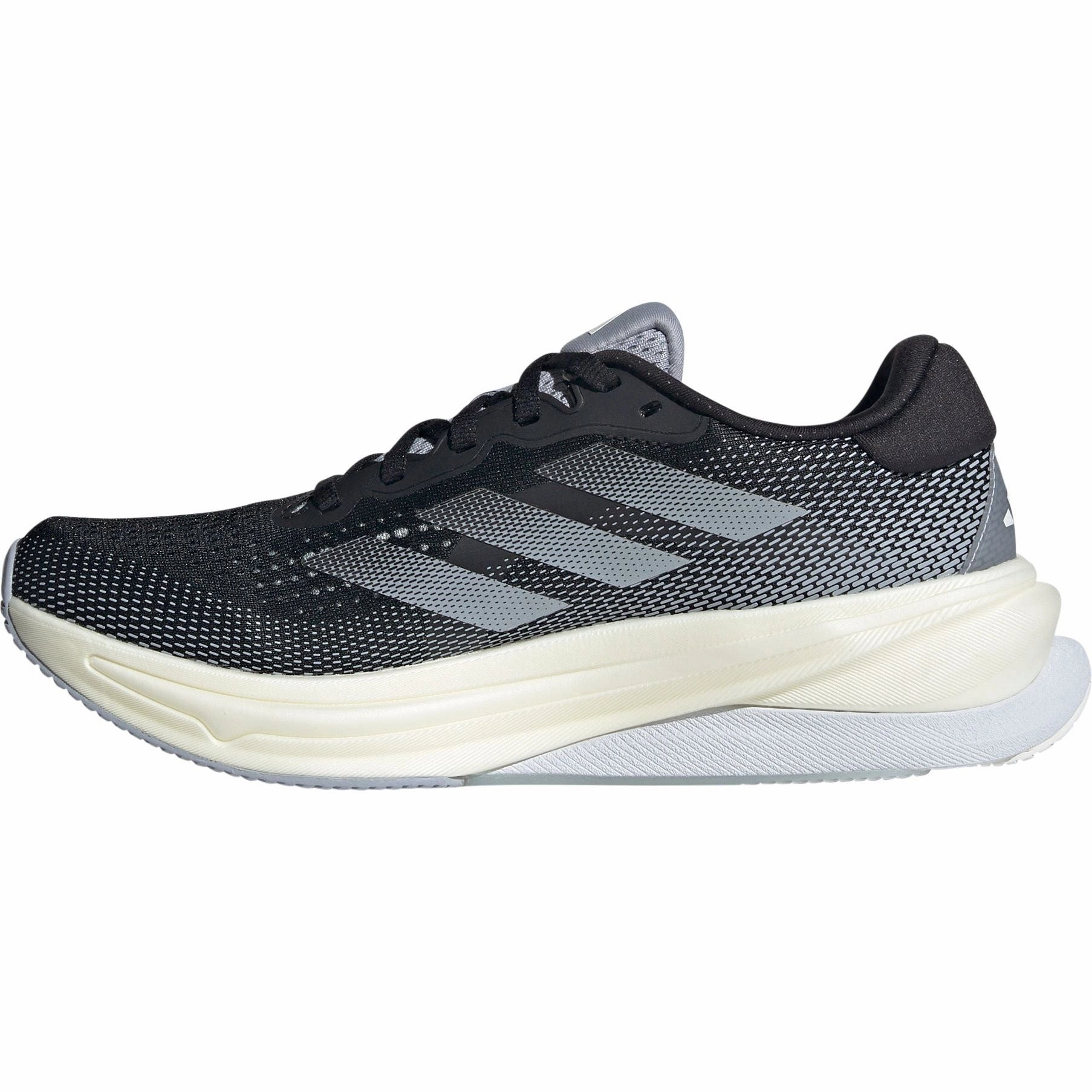 adidas Supernova Solution Womens Running Shoes - Black Bacteria Resistant Lining