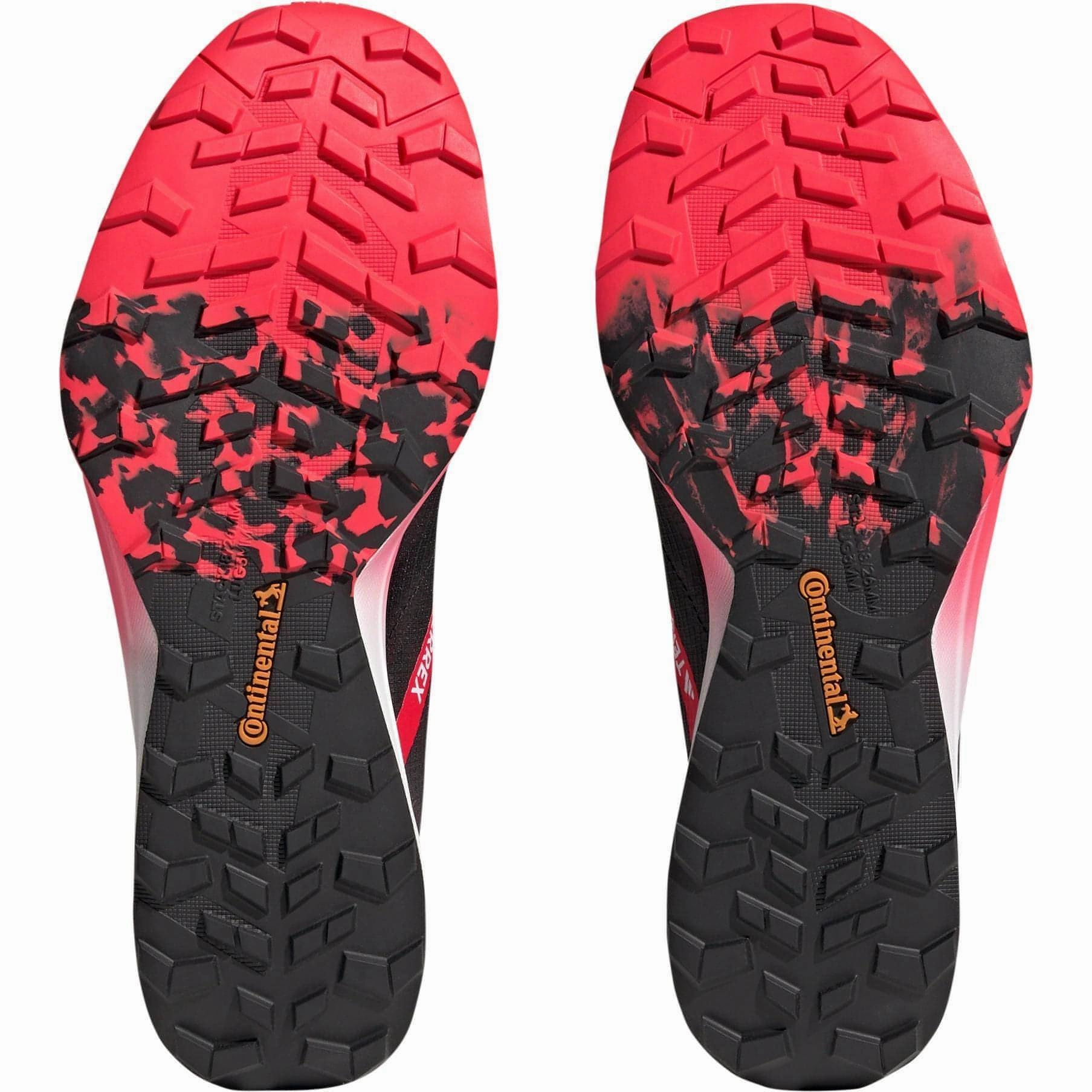 Professional - athlete hot - climate running shoes adidas Terrex Speed Flow Mens Trail Running Shoes - Black