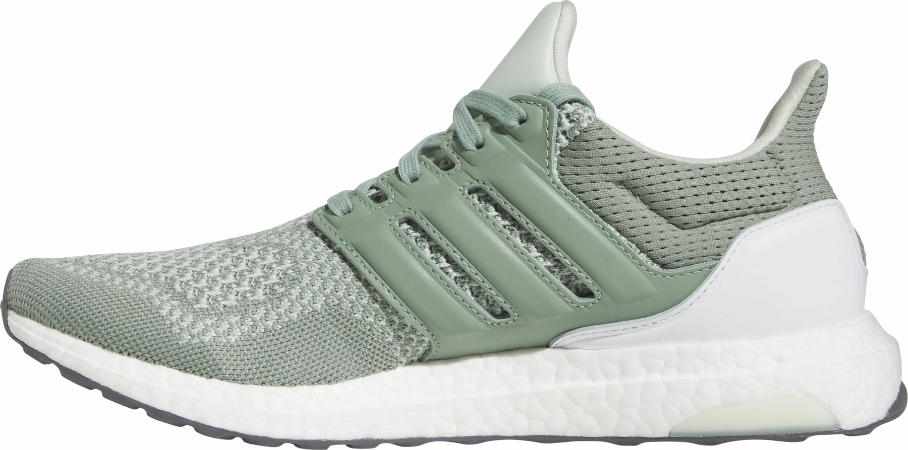 adidas Ultra Boost 1.0 Mens Running Shoes - Green Lace Lock System
