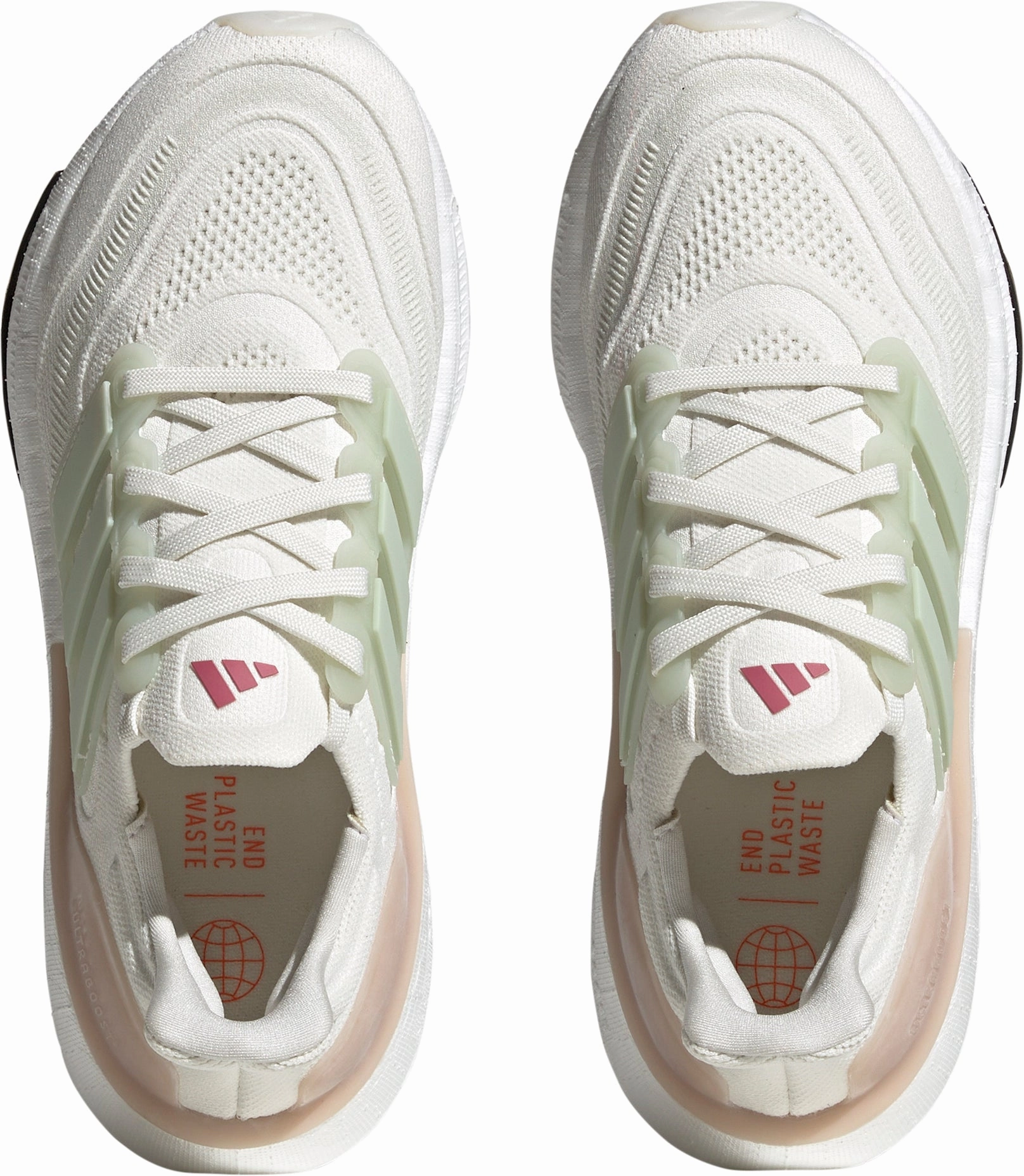 adidas Ultra Boost Light Womens Running Shoes - Green Dynamic Arch Lock Kinetic Fit System