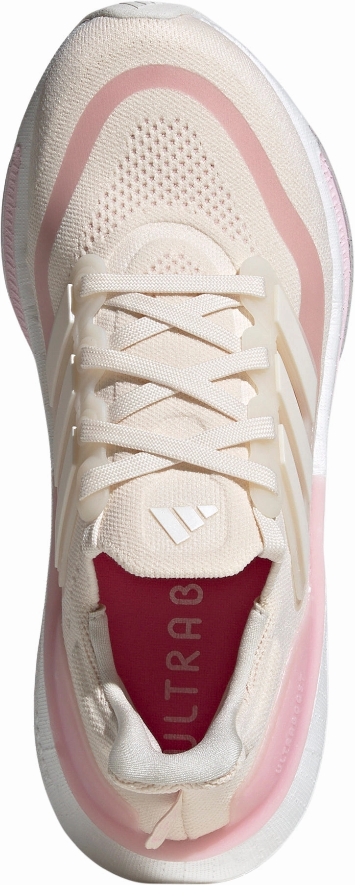 adidas Ultra Boost Light Womens Running Shoes - Pink Enhanced Torsional Rigidity running watches