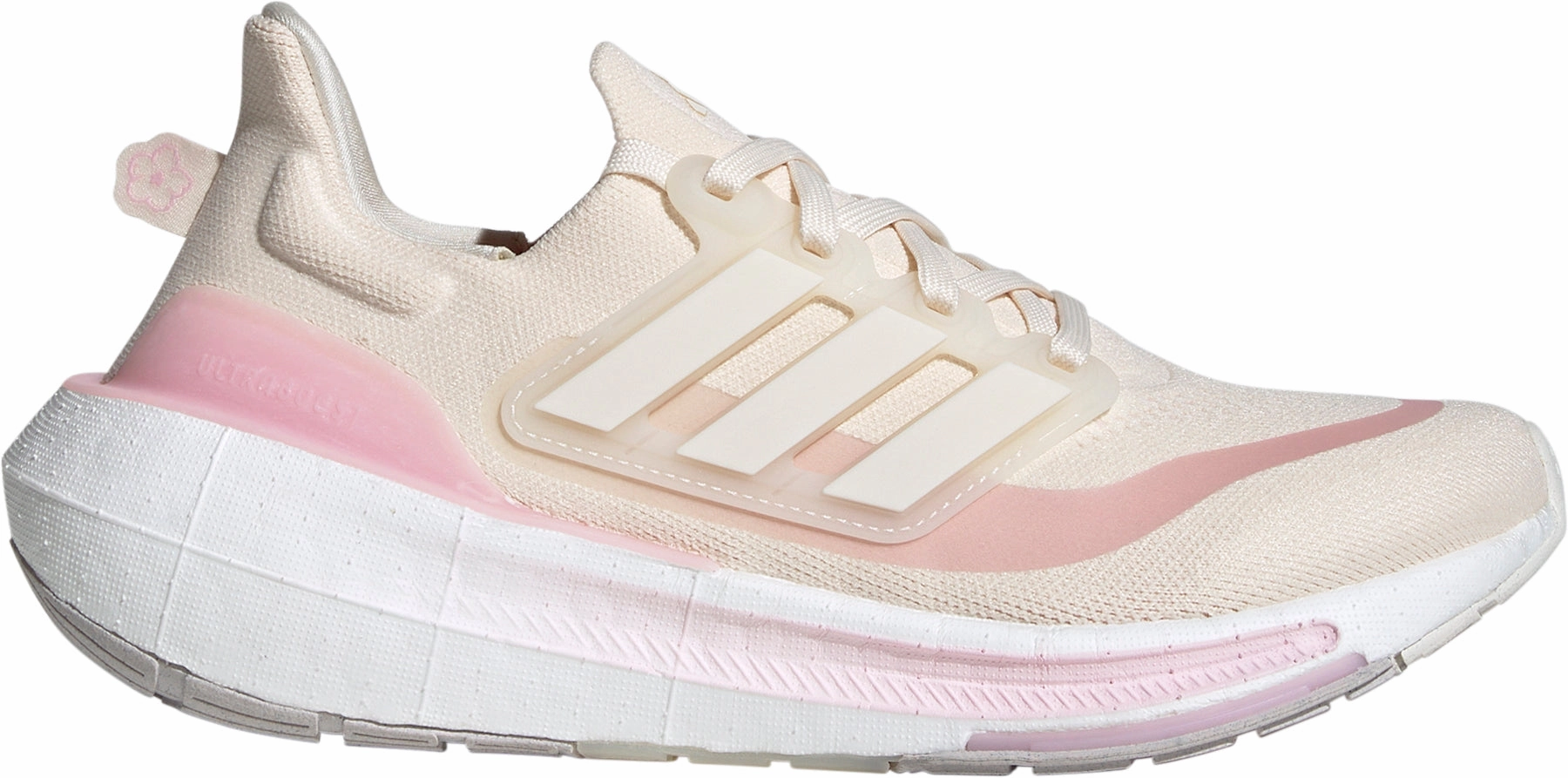 Wide Fit Options Turbulent Airflow Engineering adidas Ultra Boost Light Womens Running Shoes - Pink