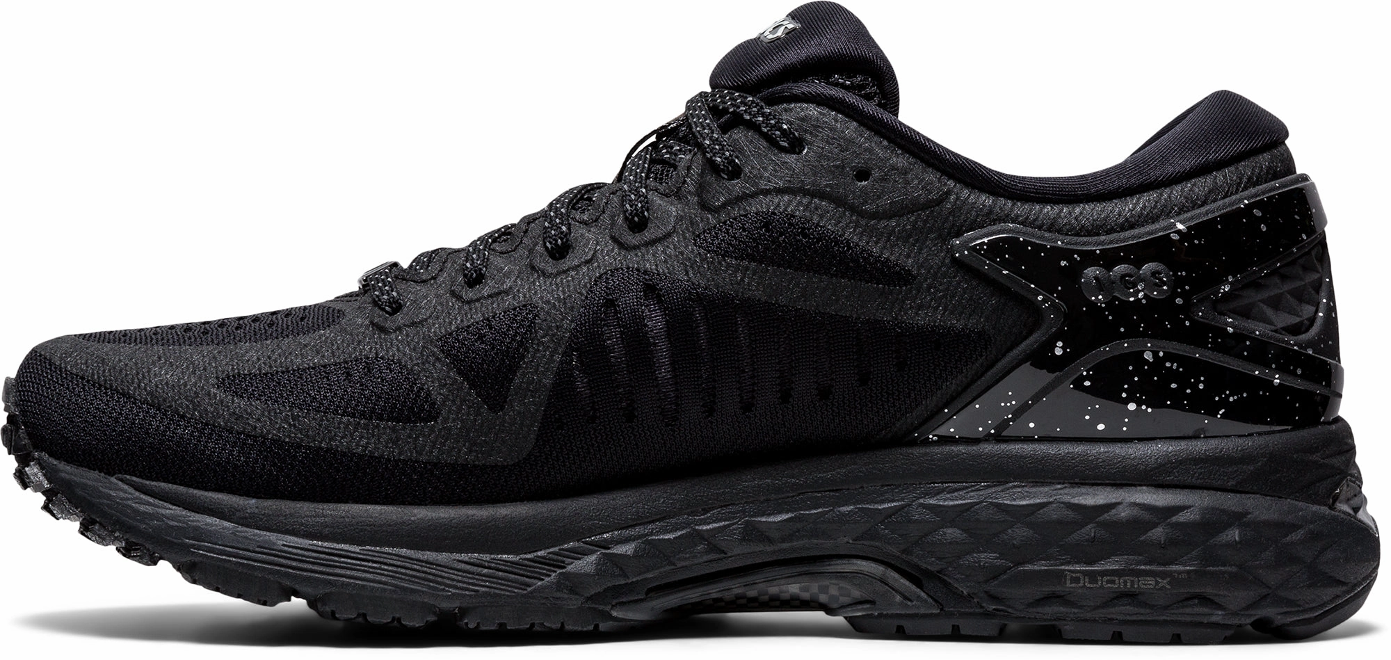 kids' size Asics MetaRun Womens Running Shoes - Black