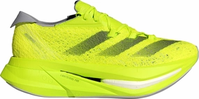 adidas Adizero Prime X 2.0 Strung Running Shoes - Yellow Anti Fatigue Footbed slow running shoe efficiency