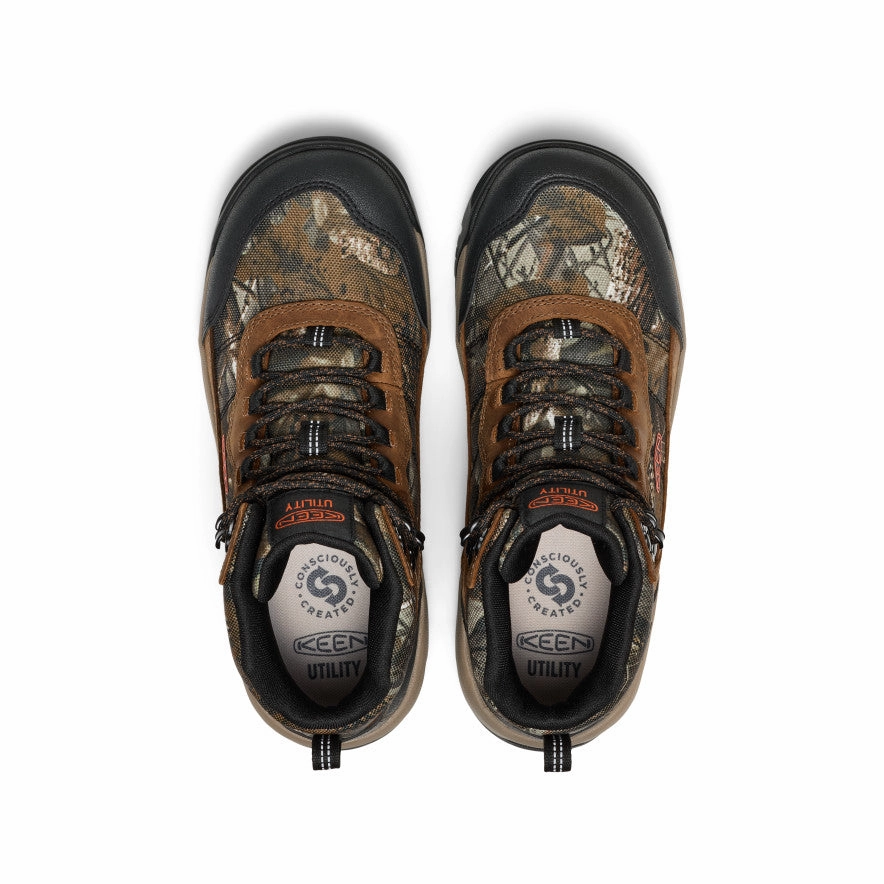 Men's Skokie Waterproof Work Boot (Soft Toe)  |  Camo/Black Comfortable to wear