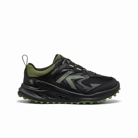Big Kids' Zionic Waterproof Shoe  |  Black/Bronze Green Trail Ready