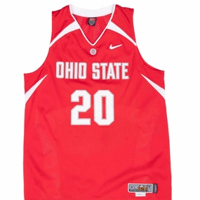 VINTAGE NCAA NIKE OHIO STATE BUCKEYES #20 1990S JERSEY SIZE XL Advanced Elasticity Fibers Comfort Apparel