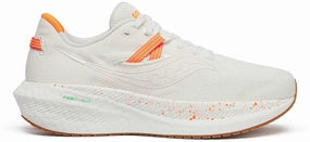 running in city shoes Saucony Triumph RFG Mens Running Shoes - White
