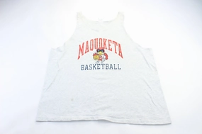 Heat Zone Fit 90's Maquoketa Basketball Tank Top