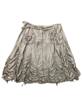 Mix Texture Akela Key Women??s Black Skirt M/L