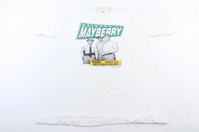 Quick Dry Technology 90's Andy Griffith Welcome To Mayberry Graphic T-Shirt