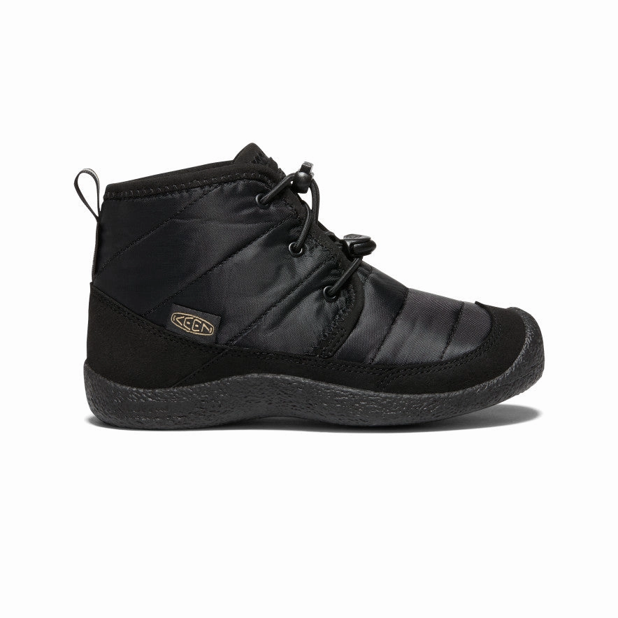 Big Kids' Howser II Waterproof Chukka  |  Black/Black Fresh Walk