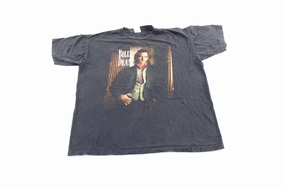 1996 Billy Dean It's What I Do Promo T-Shirt Ribbed Neckline Button Down