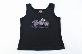 Quick Release Fastening Women's Harley Davidson Motorcycles The Woodlands, Texas Tank Top