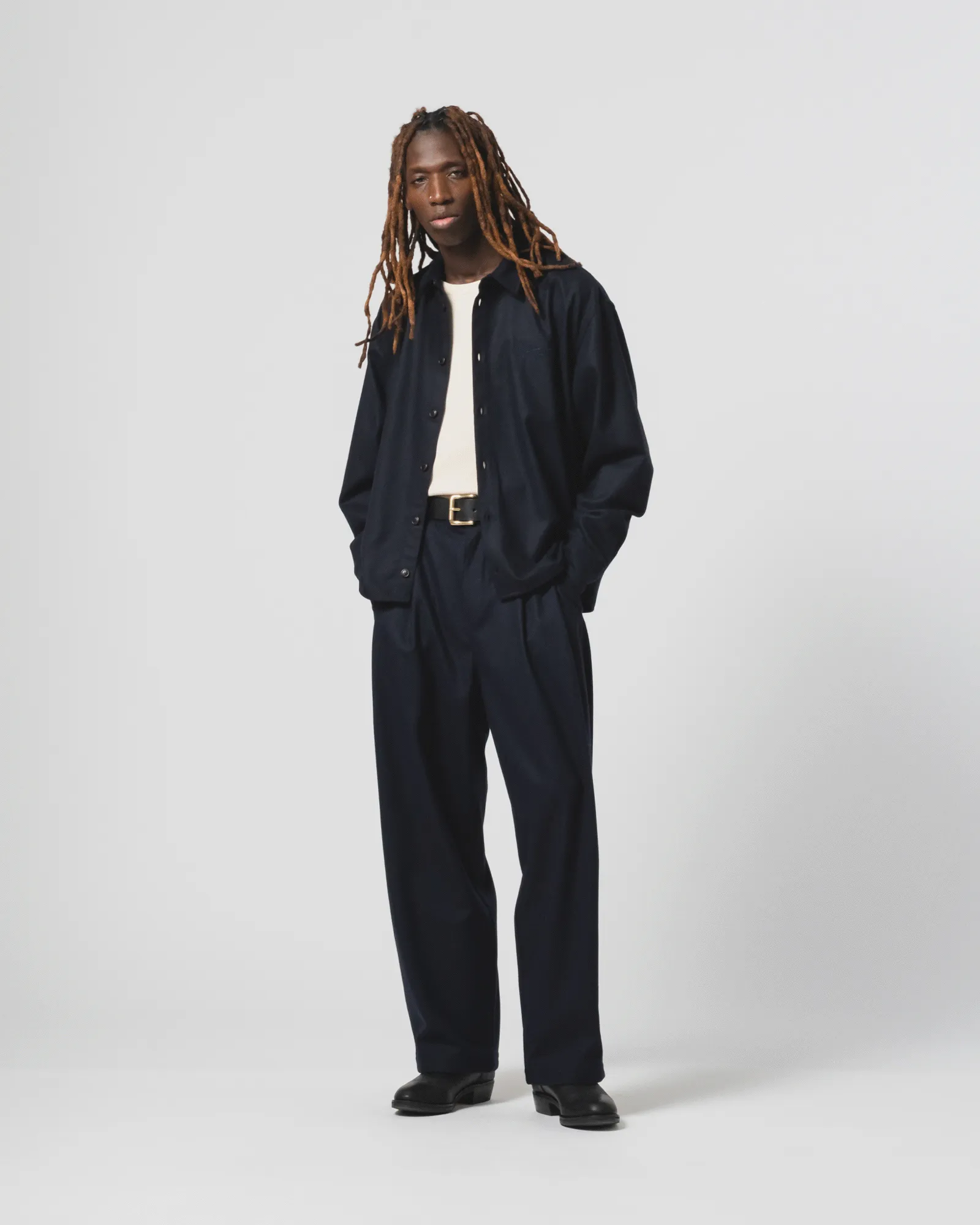 Ambassador Pant Cashart Wool Inkt Smart Wear